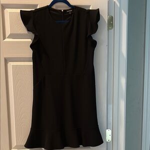 Express Dress with Flutter Cap Sleeves